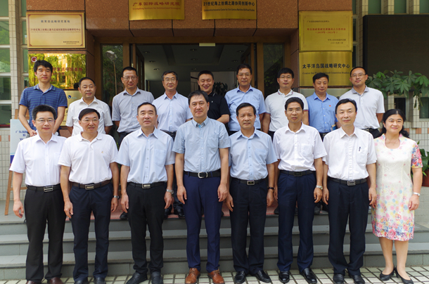 曹俊明潘新祥带队到广州部分高校调研学习